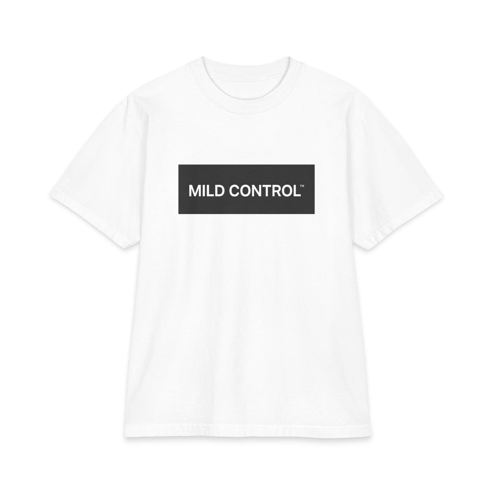 MILD CONTROL™ Box Logo Tee — White
