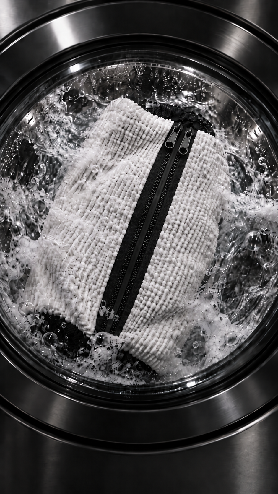 MILD CONTROL™ Dual-Compartment Shoe Washing Bag